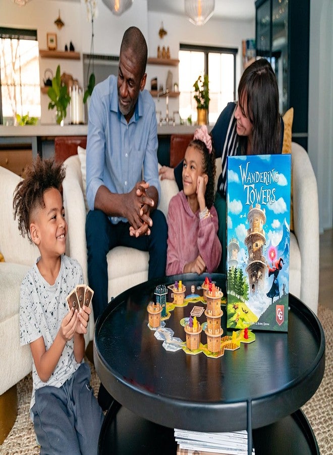 Capstone Games Wandering Towers, Strategy Board Game About Trapping Wizards, Movement, Magic & Spells, Fun Family Games for 6 Players, Ages 10+, 1-6 Players, 30 Mins - Image 4